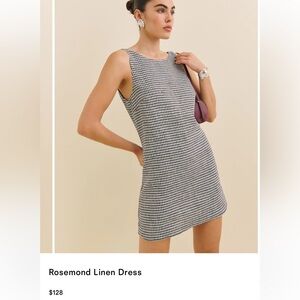 Rosemond Linen Dress Reformation